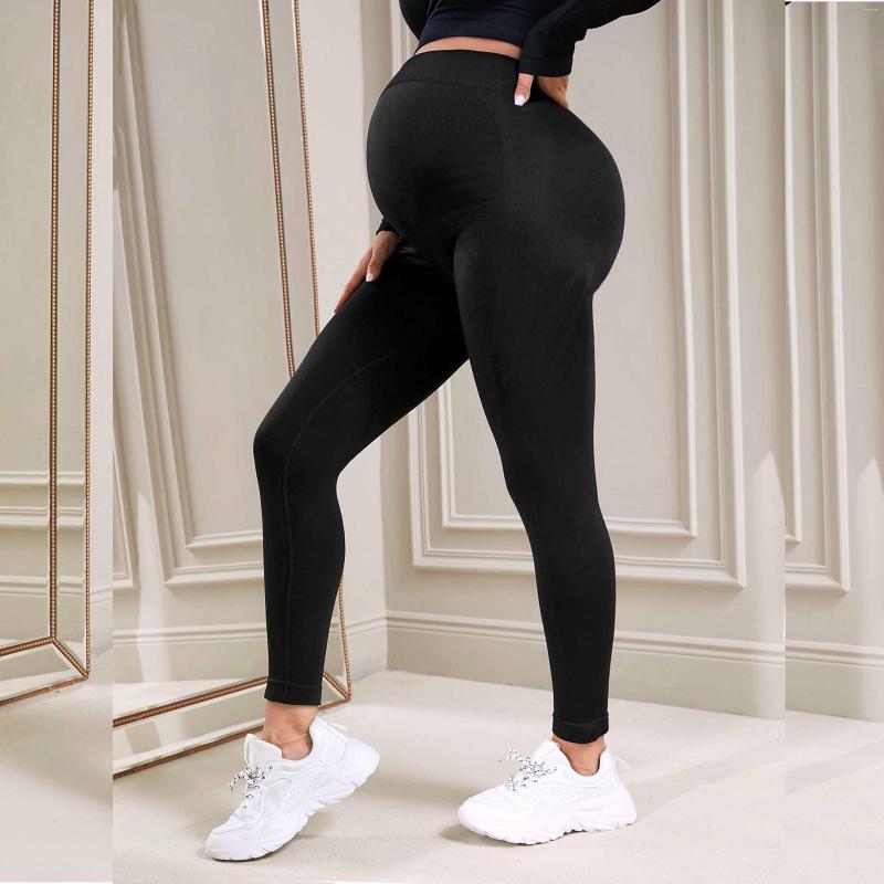 Active Pants Pregnancy Leggings Women Yoga PantsSkinny Maternity Clothes For Pregnant Gymwear Fitness Leggins, Black 
Active Pants Pregnancy Leggings Women Yoga PantsSkinny Maternity Clothes For Pregnant Gymwear Fitness Leggins, Black