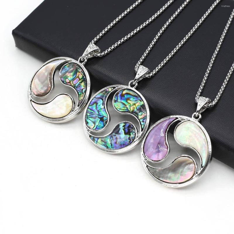 Pendant Necklaces Natural Shell Necklace Roun Shape Mother Of Pearl Stainless Steel Chain For Jewelry Making DIY Bracelet Accessories Gift
Pendant Necklaces Natural Shell Necklace Roun Shape Mother Of Pearl Stainless Steel Chain For Jewelry Making DIY Bracelet Accessories Gift