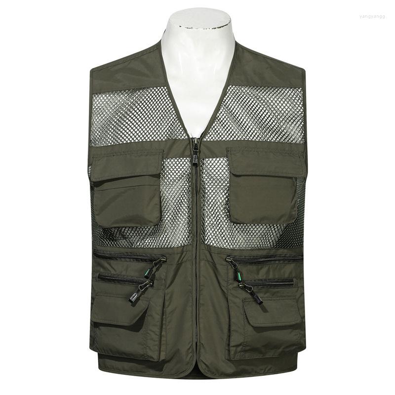 Men's Vests Safety Mens Vest Clothing Jacket Spring And Summer Fashion Casual Windbreaker Outwear Stand Slim Military Embroidery, Khaki
Men's Vests Safety Mens Vest Clothing Jacket Spring And Summer Fashion Casual Windbreaker Outwear Stand Slim Military Embroidery, Khaki