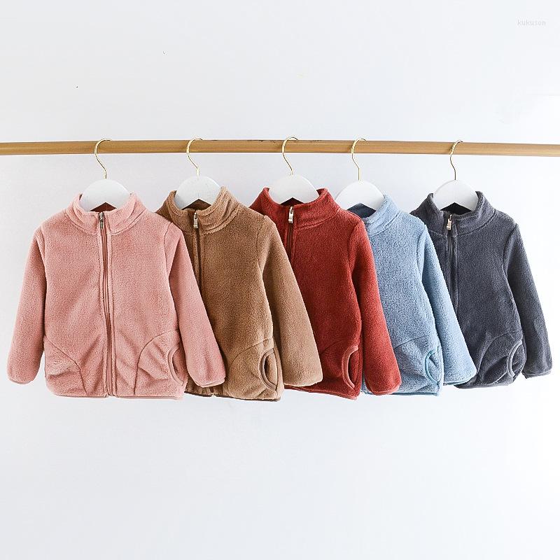 Jackets 2023 Autumn Winter Girls Boys Casual Polar Fleece Jacket Abby Kids Children Soft Warm Long Sleeve Coat Outerwear, Dark blue
Jackets 2023 Autumn Winter Girls Boys Casual Polar Fleece Jacket Abby Kids Children Soft Warm Long Sleeve Coat Outerwear, Dark blue