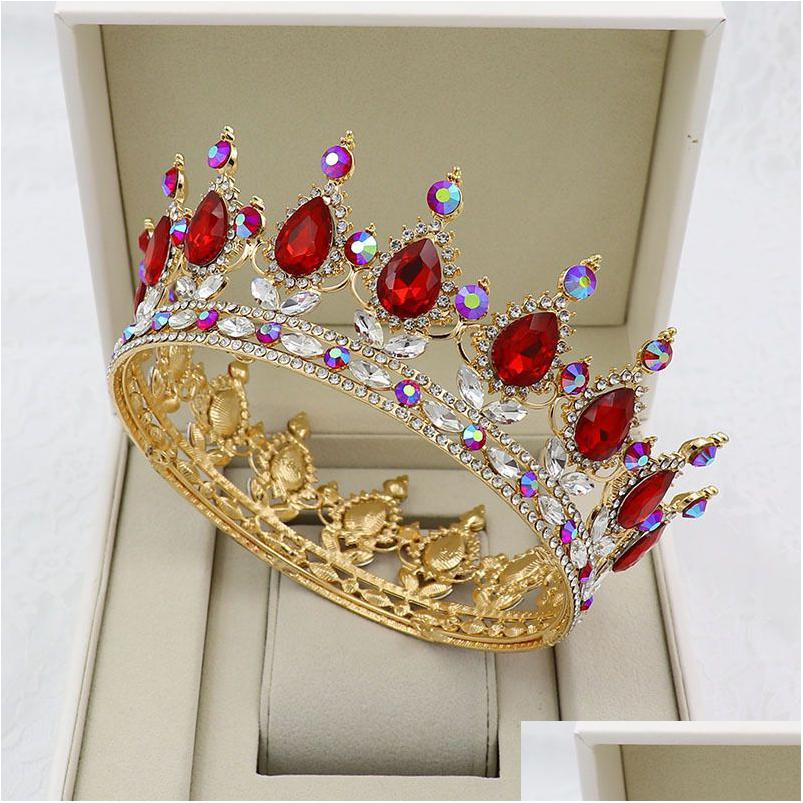 Hair Jewelry Kmvexo Gold Color Crystal Tiaras Baroque Round Crown Royal Queen King Crowns Diadem Prom Accessories Dr Dhgarden Dhjun
Hair Jewelry Kmvexo Gold Color Crystal Tiaras Baroque Round Crown Royal Queen King Crowns Diadem Prom Accessories Dr Dhgarden Dhjun
