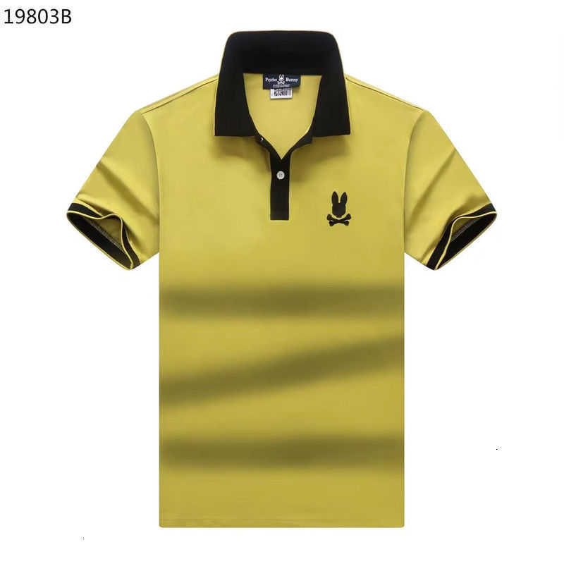 2023 Summer New Psycho Bunny Polo Shirt t Skull Rabbit Embroidered Collar Versatile Fashion Brand Men's Short Sleeves Leqn 1src, White
2023 Summer New Psycho Bunny Polo Shirt t Skull Rabbit Embroidered Collar Versatile Fashion Brand Men's Short Sleeves Leqn 1src, White