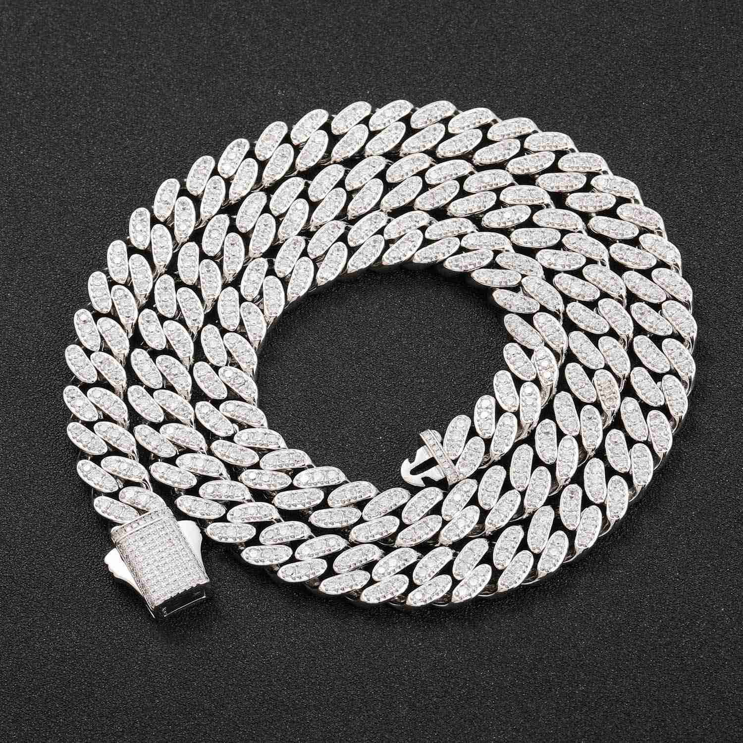 10mm Width One Row Iced Out Man Jewelry Gra Certificates Pass Diamond Tester Vvs1 Moissanite Cuban Chain Necklace
10mm Width One Row Iced Out Man Jewelry Gra Certificates Pass Diamond Tester Vvs1 Moissanite Cuban Chain Necklace