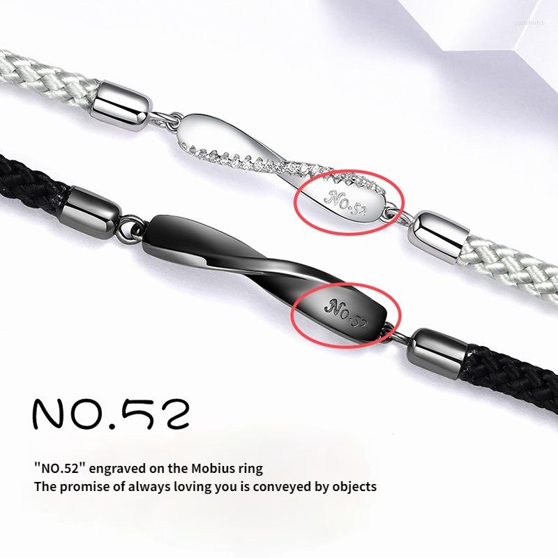 Charm Bracelets Mobius Couple Bracelet Men And Women Pair Ins Japan South Korea Commemorative Gift Weaving Hand Strap
Charm Bracelets Mobius Couple Bracelet Men And Women Pair Ins Japan South Korea Commemorative Gift Weaving Hand Strap