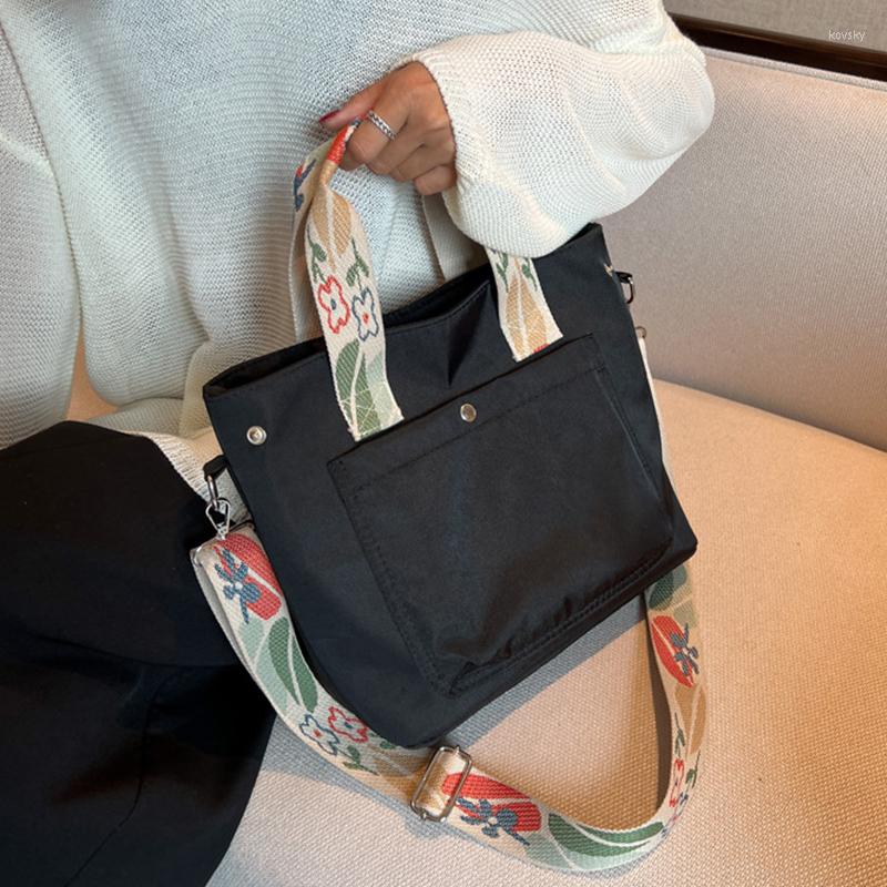 Evening Bags Waterproof Women Shoulder Female Tote Canvas Flower Strap Handbags Casual Fashion Bucket Woman Crossbody Bag, Black
Evening Bags Waterproof Women Shoulder Female Tote Canvas Flower Strap Handbags Casual Fashion Bucket Woman Crossbody Bag, Black
