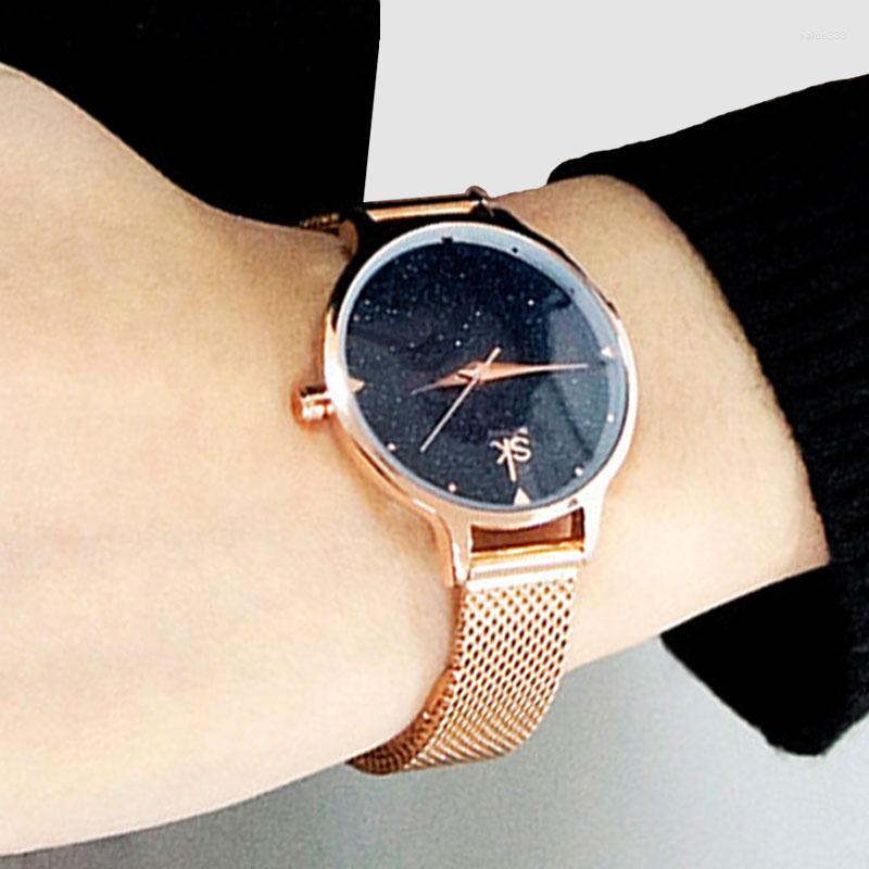 Wristwatches Rose Gold Watch Women Watchwrist Luxury Stainless Steel Quartz Watches Clocks Valentine's Gifts Reoj Mujer Relogio
Wristwatches Rose Gold Watch Women Watchwrist Luxury Stainless Steel Quartz Watches Clocks Valentine's Gifts Reoj Mujer Relogio