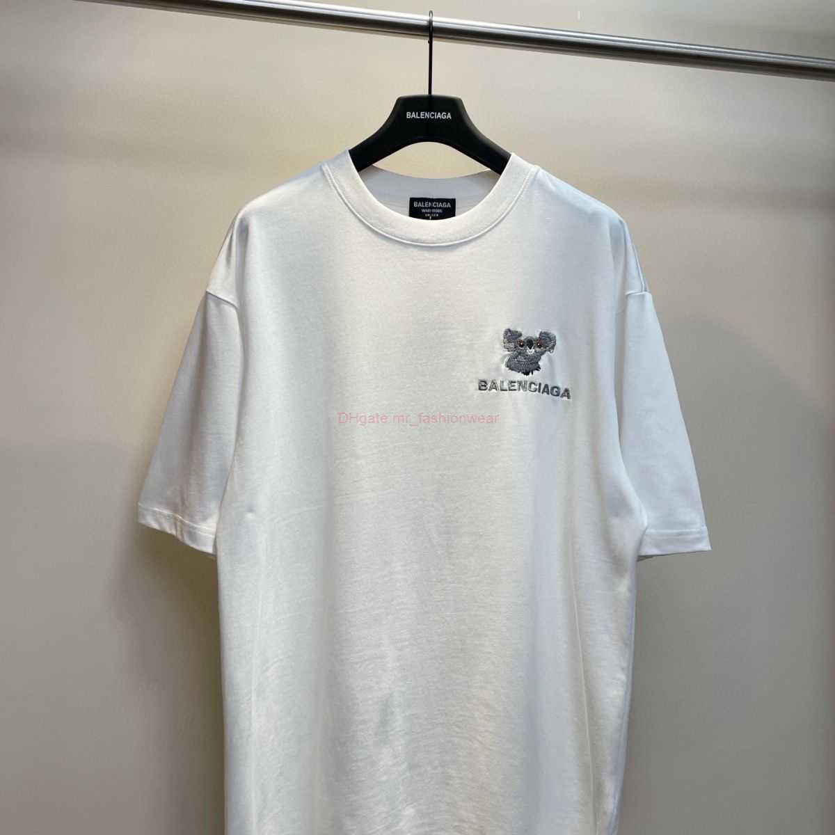 Designer Fashion Clothing French Paris BB Luxury TShirt Tees Paris Design 2023 Classic Koala Short Sleeve Tshirt with Koala Bear Heavy Embroidery 330g Loose Fit for M, White
Designer Fashion Clothing French Paris BB Luxury TShirt Tees Paris Design 2023 Classic Koala Short Sleeve Tshirt with Koala Bear Heavy Embroidery 330g Loose Fit for M, White