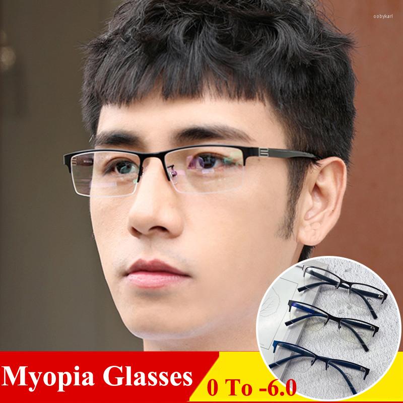 Sunglasses Men Square Frame Business Myopia Glasses Ultra Light Shortsighted Eyeglasses Finished Eye Protection Eyewear Diopter 0 To -6.0
Sunglasses Men Square Frame Business Myopia Glasses Ultra Light Shortsighted Eyeglasses Finished Eye Protection Eyewear Diopter 0 To -6.0