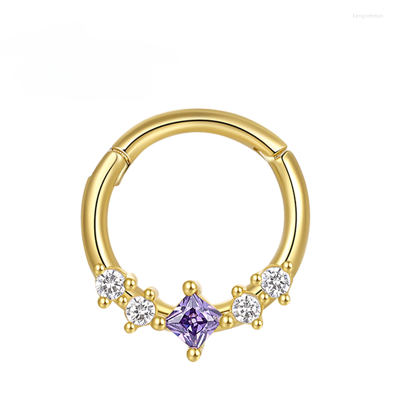 Hoop Earrings 1PCS Piercing Round Earring 925 Sterling Silver Purple Clear Zircon For Girls Cartilage Party Jewerly
Hoop Earrings 1PCS Piercing Round Earring 925 Sterling Silver Purple Clear Zircon For Girls Cartilage Party Jewerly
