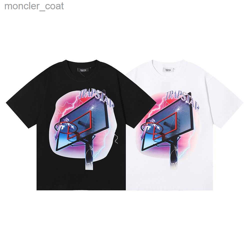 Men' T-shirts Small and Trendy Br Trapstar London Basketball Frame Print Nevermisstee Pure Cotton Short Sleeved T-shirt for Men Women, White aq1203
Men' T-shirts Small and Trendy Br Trapstar London Basketball Frame Print Nevermisstee Pure Cotton Short Sleeved T-shirt for Men Women, White aq1203