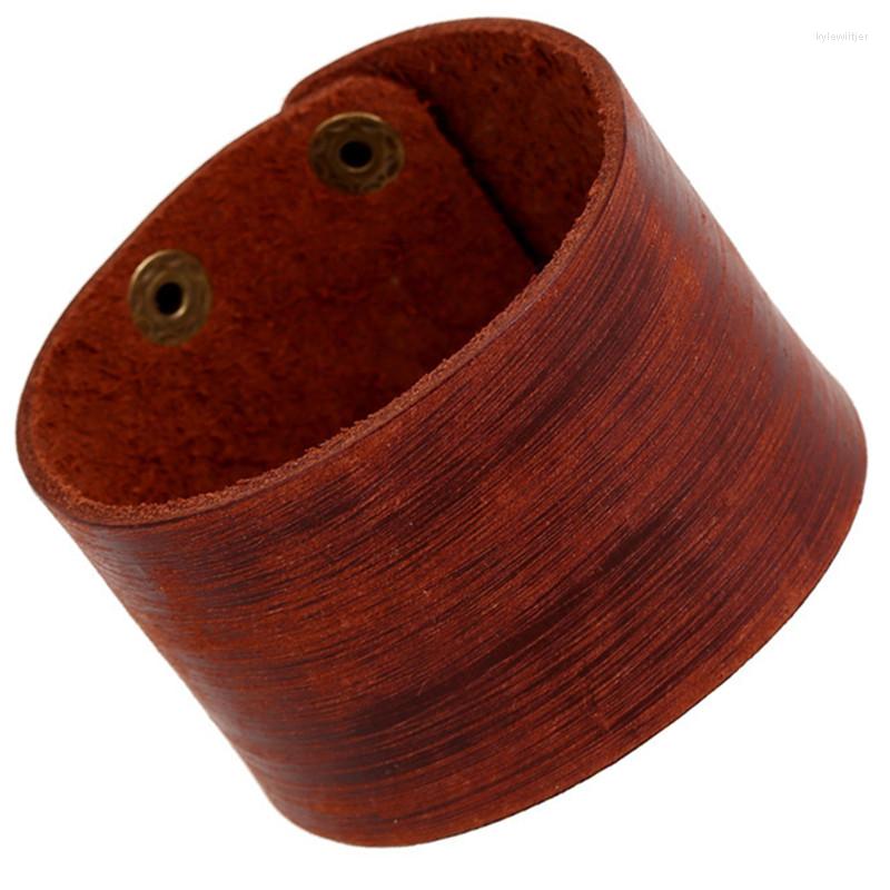 Charm Bracelets Gnova Handmade Genuine Leather Fashion Brown Punk Wide For Women Men Fine Jewelry Accessory
Charm Bracelets Gnova Handmade Genuine Leather Fashion Brown Punk Wide For Women Men Fine Jewelry Accessory