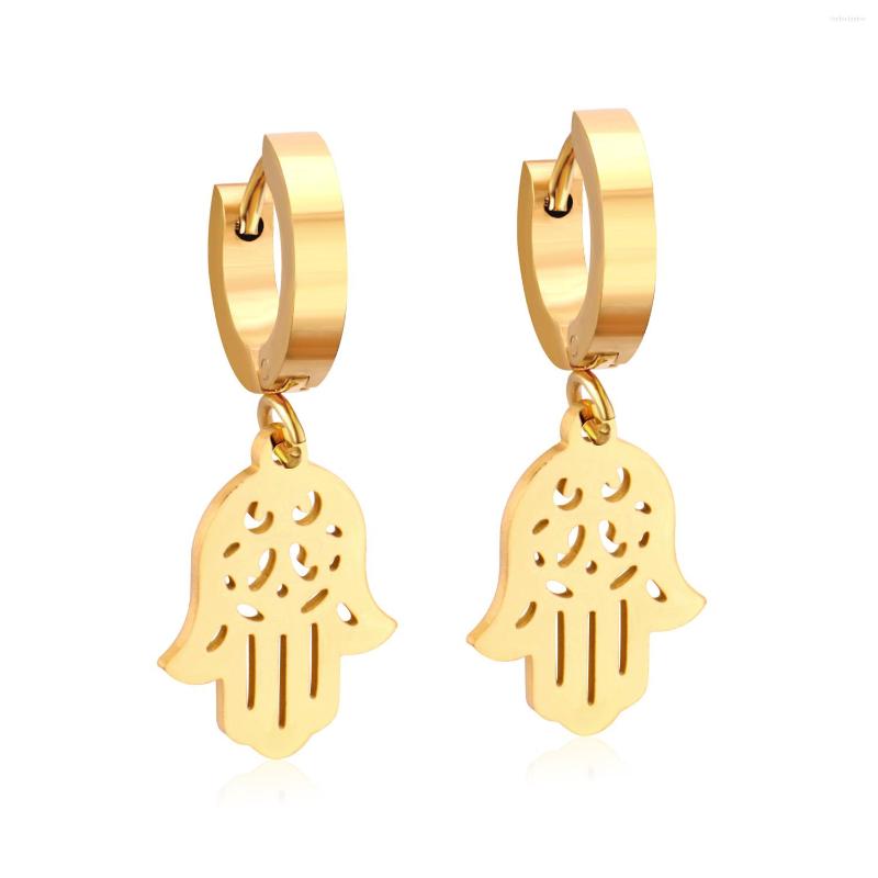 Dangle Earrings LUXUKISSKIDS Hand Stainless Steel Drop For Women Gold/Steel Color Jewelry
Dangle Earrings LUXUKISSKIDS Hand Stainless Steel Drop For Women Gold/Steel Color Jewelry