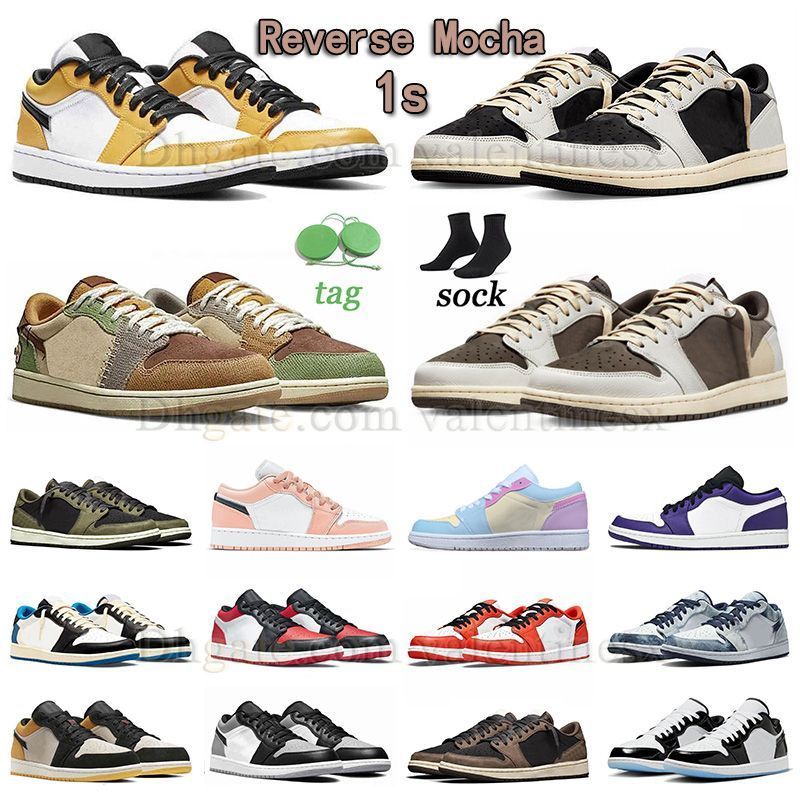 retro basketball shoes hot jumpman 1 low reverse mocha 1s sail black zion williamson voodoo laser orange mens womens sneaker black phantom black toe outdoor trainers, D35 36-45 low usa
retro basketball shoes hot jumpman 1 low reverse mocha 1s sail black zion williamson voodoo laser orange mens womens sneaker black phantom black toe outdoor trainers, D35 36-45 low usa