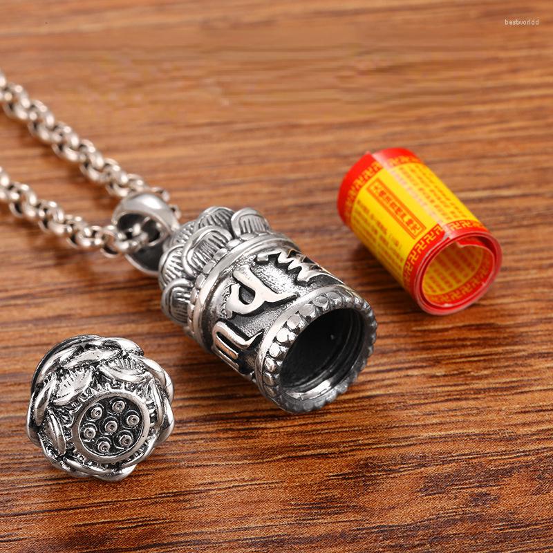Pendant Necklaces Vintage Carved Lotus Six Word Truth Necklace Shurangama Mantra Scripture Buddhism Good Lucky Jewelry For Men Women
Pendant Necklaces Vintage Carved Lotus Six Word Truth Necklace Shurangama Mantra Scripture Buddhism Good Lucky Jewelry For Men Women