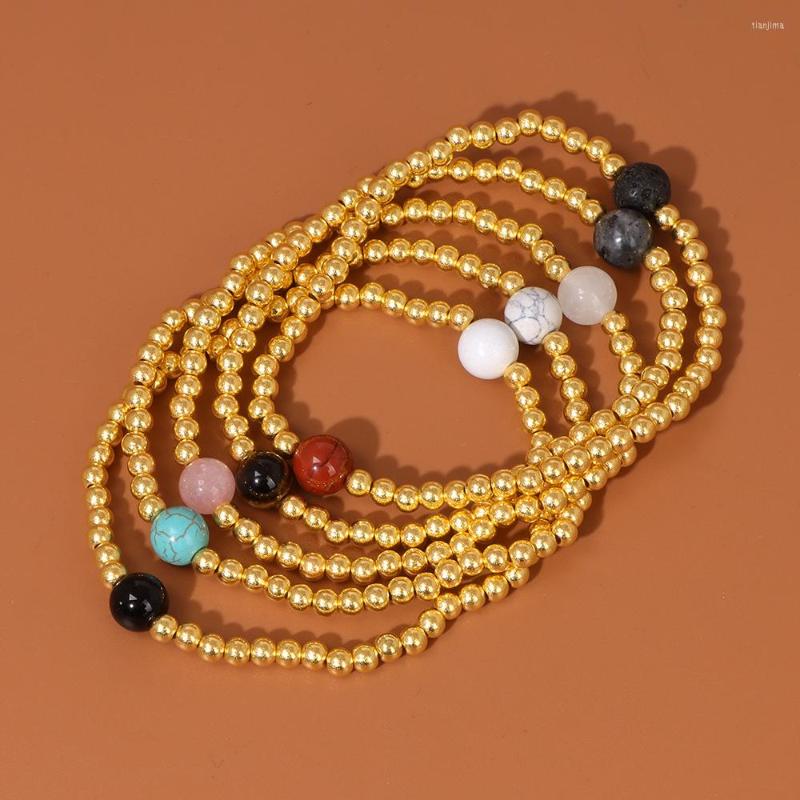 Strand Wholesale Natural Stone Bracelets 8mm Tiger Eye Howlite Black Onyx Bracelet For Women Men Reiki Healing Bangle Gifts
Strand Wholesale Natural Stone Bracelets 8mm Tiger Eye Howlite Black Onyx Bracelet For Women Men Reiki Healing Bangle Gifts
