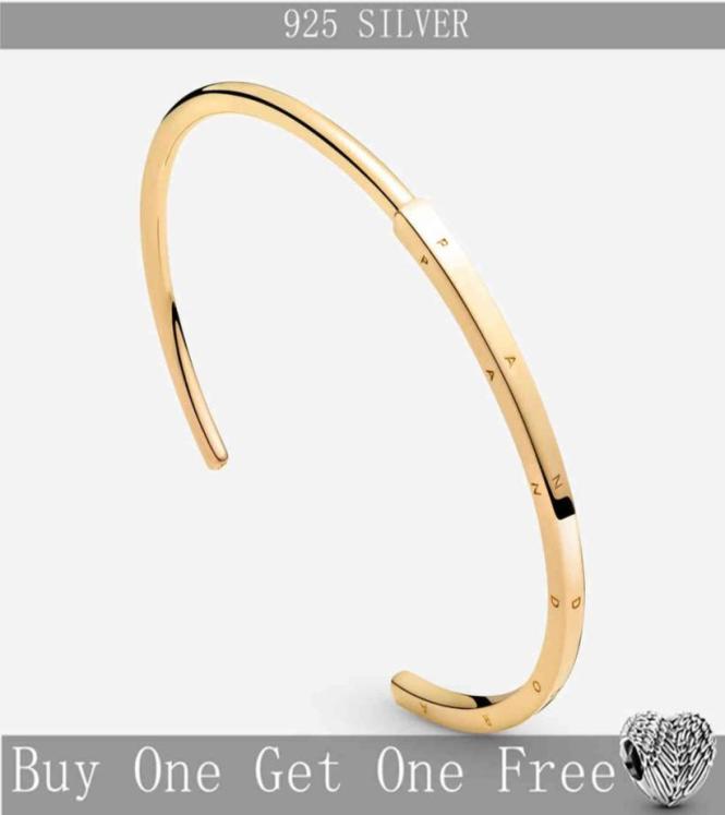 New 925 Sterling Silver Gold Color Classic Id Simple Bangle Fit Original Female Bracelet Charms Fashion Fine Jewelry for Women8039355
New 925 Sterling Silver Gold Color Classic Id Simple Bangle Fit Original Female Bracelet Charms Fashion Fine Jewelry for Women8039355
