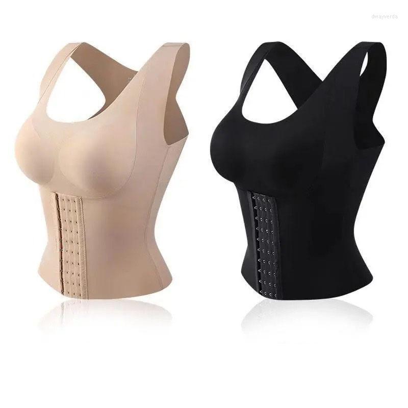 Women's Shapers Women Reducing Girdle Posture Corrector Bra 3-in-1 Waist Buttoned Shapewear Seamless Underwear Slimming Cross Back, Black
Women's Shapers Women Reducing Girdle Posture Corrector Bra 3-in-1 Waist Buttoned Shapewear Seamless Underwear Slimming Cross Back, Black