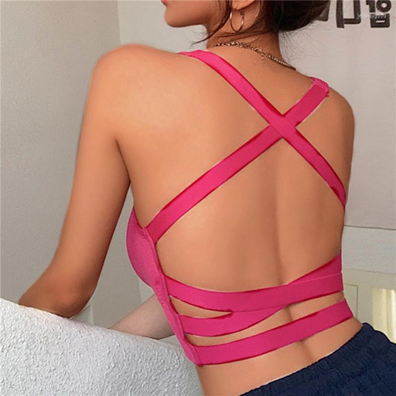 Camisoles & Tanks Sexy Cross Halter Crop Top Women Backless Lingerie Summer Streetwear For Female Black Korean Harajuku Tank Basic Sling
Camisoles & Tanks Sexy Cross Halter Crop Top Women Backless Lingerie Summer Streetwear For Female Black Korean Harajuku Tank Basic Sling