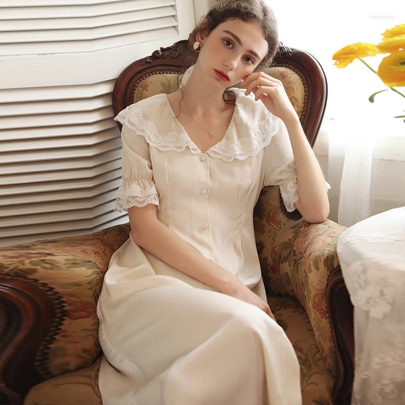 Women' Sleepwear Women Satin Nightgown Romantic Ice Silk Lace Collar Peignoir Sleep Shirts Long Night Dress Victorian Vintage Princess, Purple
Women' Sleepwear Women Satin Nightgown Romantic Ice Silk Lace Collar Peignoir Sleep Shirts Long Night Dress Victorian Vintage Princess, Purple