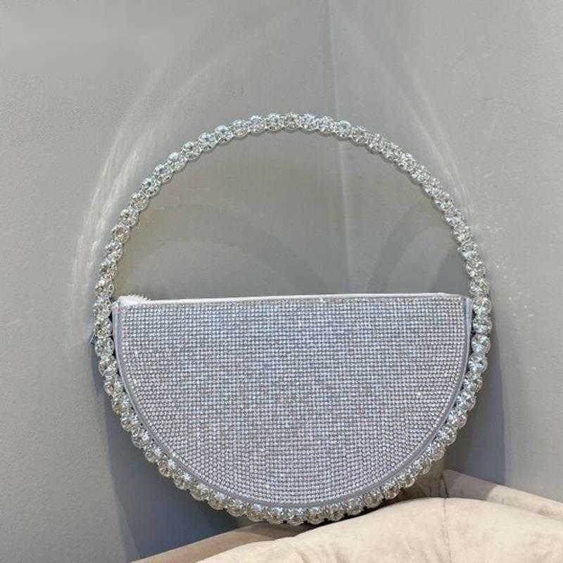 Evening Bags Fashion High end Rhinestone Handbag for Women 2023 New Party Simplicity Mobile with Short Handles Bag Female 230427, Silver
Evening Bags Fashion High end Rhinestone Handbag for Women 2023 New Party Simplicity Mobile with Short Handles Bag Female 230427, Silver