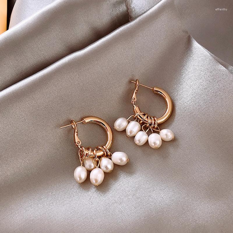 Hoop Earrings Minar Elegant Baroque Freshwater Pearl Gold Plated Copper Tassel Earring For Women Wholesale Every Day Jewelry
Hoop Earrings Minar Elegant Baroque Freshwater Pearl Gold Plated Copper Tassel Earring For Women Wholesale Every Day Jewelry