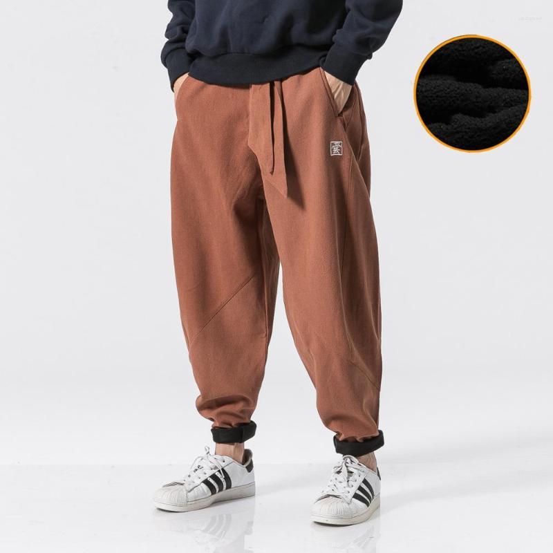 Men's Pants Cotton 2023 Wool Thick Men's Warm Trousers Winter Linen Harem Harajuku Streetwear Hiphop Jogger Pant, Black
Men's Pants Cotton 2023 Wool Thick Men's Warm Trousers Winter Linen Harem Harajuku Streetwear Hiphop Jogger Pant, Black