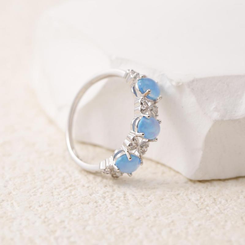 Wedding Rings Opal For Women Royal Blue Natural Stone Ring Opals Black Gold-Color Sales Fashion Jewelry Engagement Finger
Wedding Rings Opal For Women Royal Blue Natural Stone Ring Opals Black Gold-Color Sales Fashion Jewelry Engagement Finger
