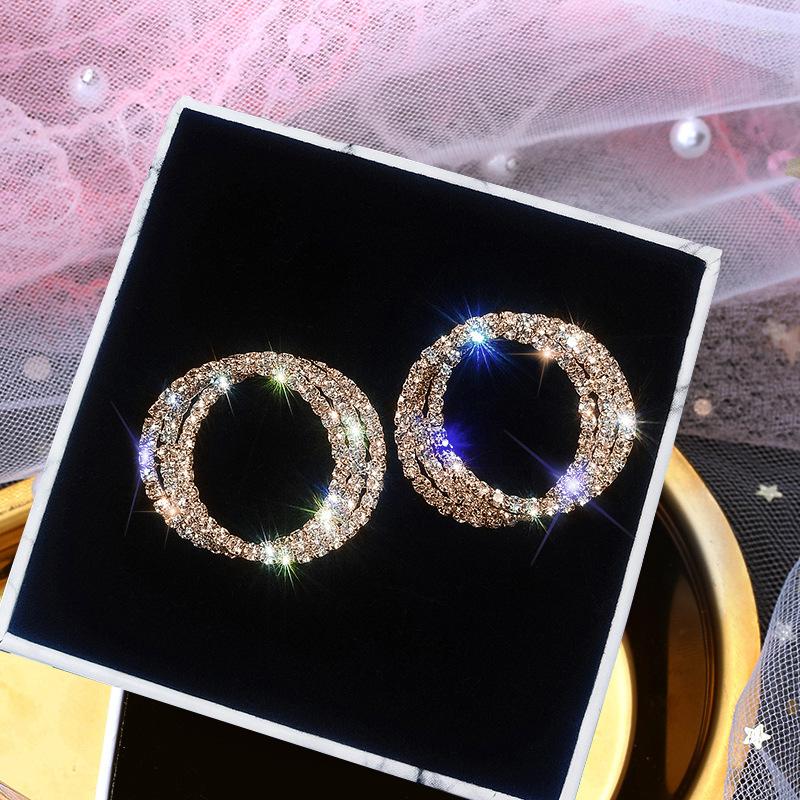 Dangle Earrings Fashion Creative Round Women Rhinestone Long Marriage Crystal Party Jewelry Gifts
Dangle Earrings Fashion Creative Round Women Rhinestone Long Marriage Crystal Party Jewelry Gifts