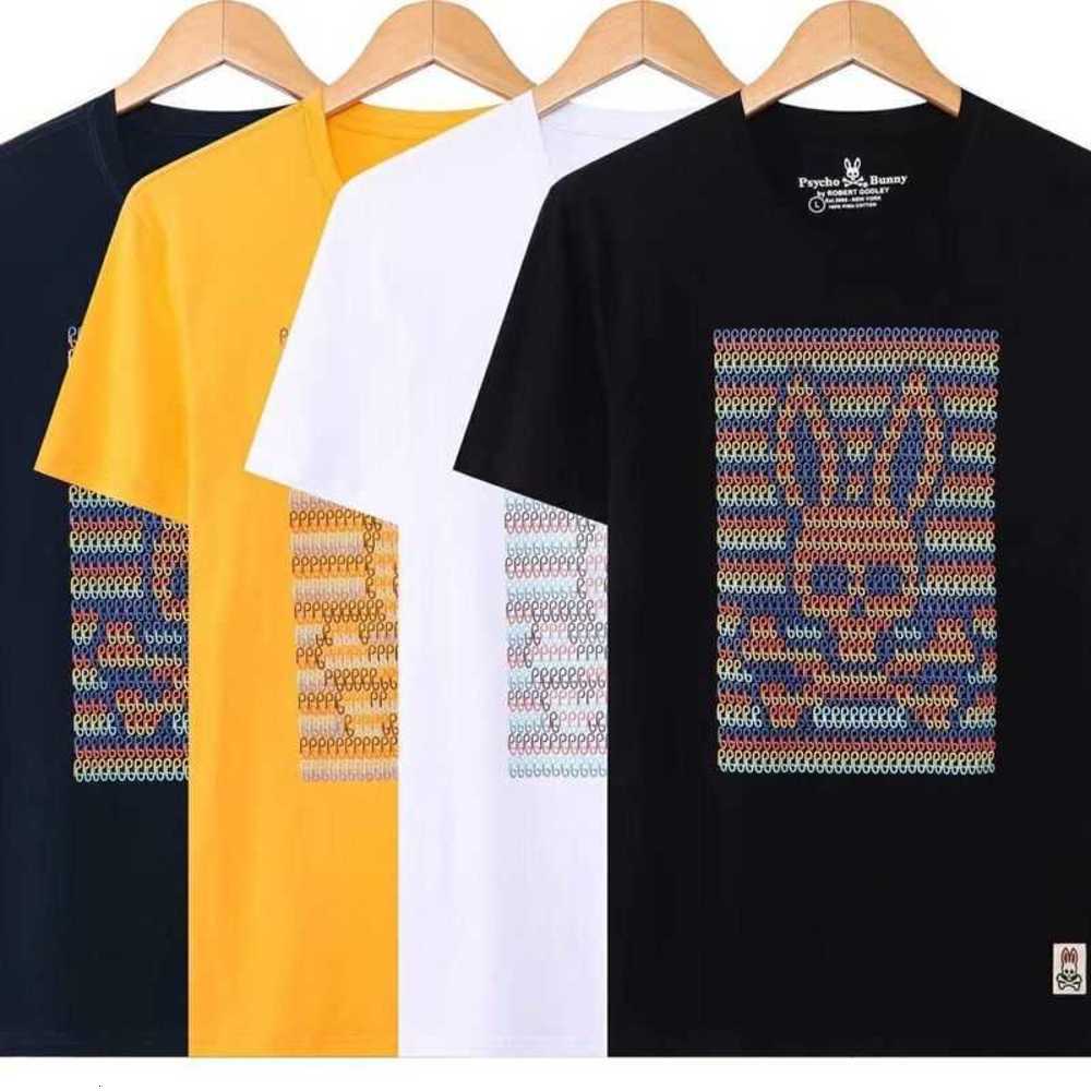 Psycho Bunny 23 Summer New Skeleton Rabbit Pure Cotton High-end Printed Pattern Short Sleeve Versatile Casual T-shirt Men and Women Embroidery 2l83, White
Psycho Bunny 23 Summer New Skeleton Rabbit Pure Cotton High-end Printed Pattern Short Sleeve Versatile Casual T-shirt Men and Women Embroidery 2l83, White