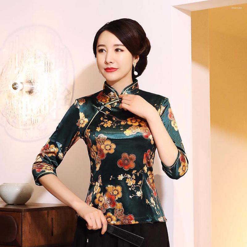 Ethnic Clothing Lady Velvet Tang Chinese Traditional Tops Retro Shirt Flower Blouse Mandarin Collar Coat Plus Size 3XL-5XL
Ethnic Clothing Lady Velvet Tang Chinese Traditional Tops Retro Shirt Flower Blouse Mandarin Collar Coat Plus Size 3XL-5XL