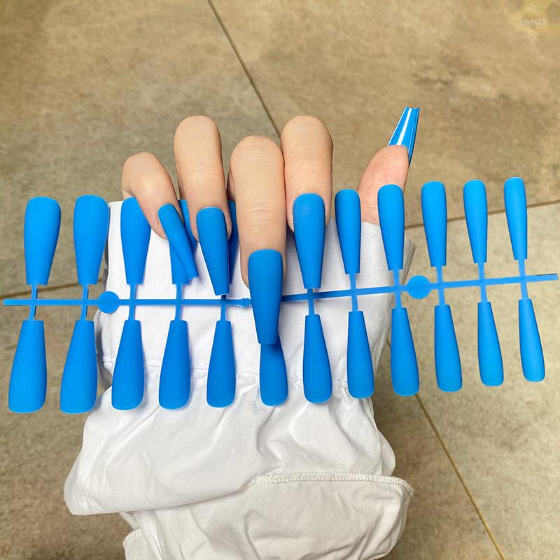 False Nails 24Tips/Set Matte Super Long Coffin Nail Artificial Fingernails Fake Beauty Finger Manicure Items, 09
False Nails 24Tips/Set Matte Super Long Coffin Nail Artificial Fingernails Fake Beauty Finger Manicure Items, 09