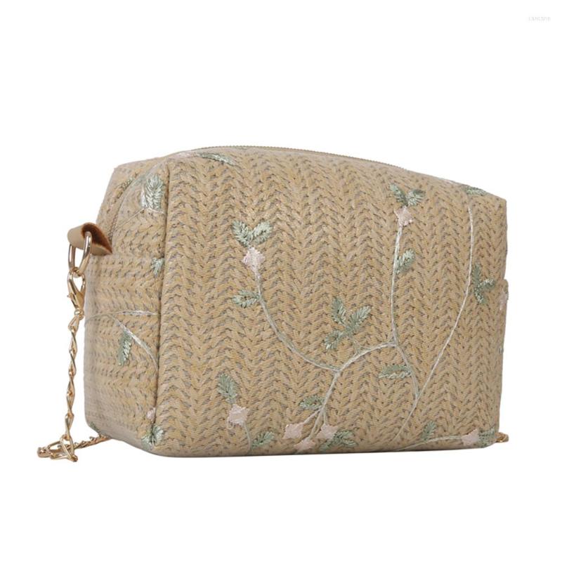 Evening Bags Women Fashion Shoulder Bag Casual Zipper Straw Crossbody Lightweight Breathable Floral Pattern For Travel Vacation Daily, White
Evening Bags Women Fashion Shoulder Bag Casual Zipper Straw Crossbody Lightweight Breathable Floral Pattern For Travel Vacation Daily, White