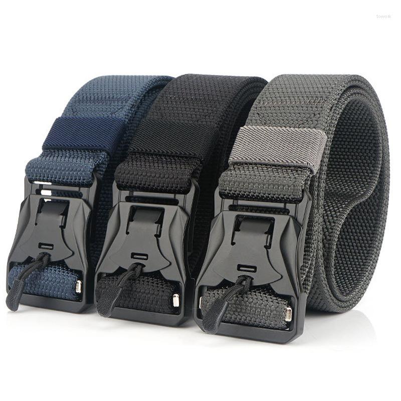 Waist Support Casual Tactical Nylon Belt Trouser Zinc Alloy Magnetic Buckle Is Light Convenient And Versatile, Dark grey
Waist Support Casual Tactical Nylon Belt Trouser Zinc Alloy Magnetic Buckle Is Light Convenient And Versatile, Dark grey