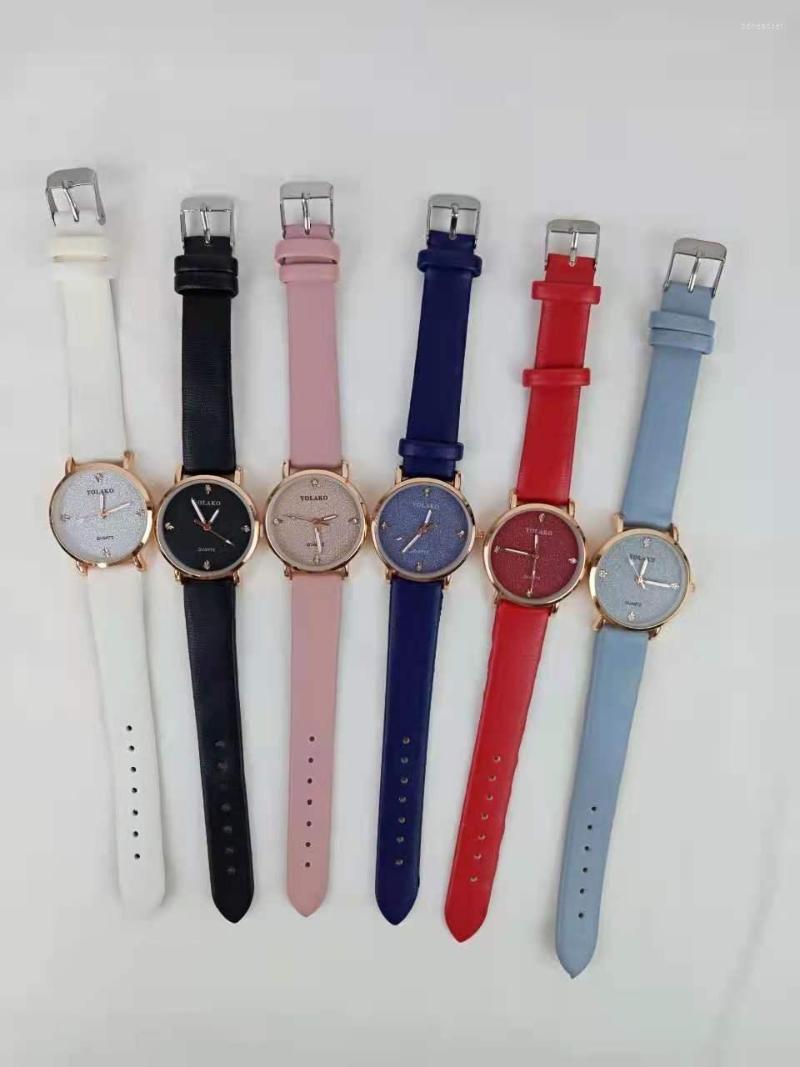 Wristwatches Style Korean Casual Fashion Ladies Belt Watch Simple Three-hand Diamond-studded British, Pink
Wristwatches Style Korean Casual Fashion Ladies Belt Watch Simple Three-hand Diamond-studded British, Pink