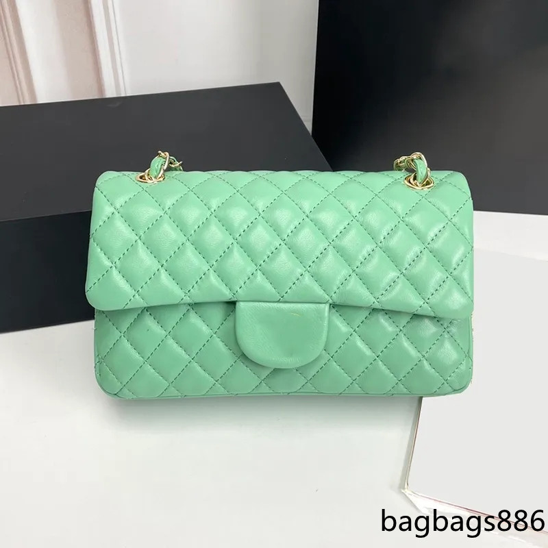 Fashion 25CM Women Classic Double Falp Shoulder Bags Lambskin Genuine Leather Luxury Designers Matelasse Chain Quilted Multi Pochette Crossbody Handbags, Blue silver
Fashion 25CM Women Classic Double Falp Shoulder Bags Lambskin Genuine Leather Luxury Designers Matelasse Chain Quilted Multi Pochette Crossbody Handbags, Blue silver
