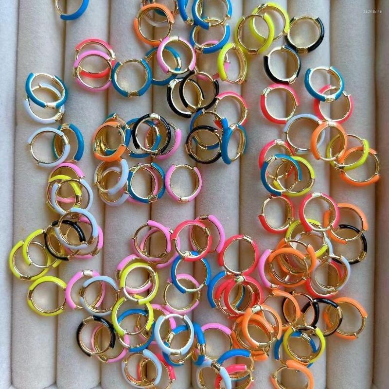 Hoop Earrings 5 Pairs 16mm Candy Color Enamel Women Gifts Fashion Jewelry Huggie Wholesale
Hoop Earrings 5 Pairs 16mm Candy Color Enamel Women Gifts Fashion Jewelry Huggie Wholesale