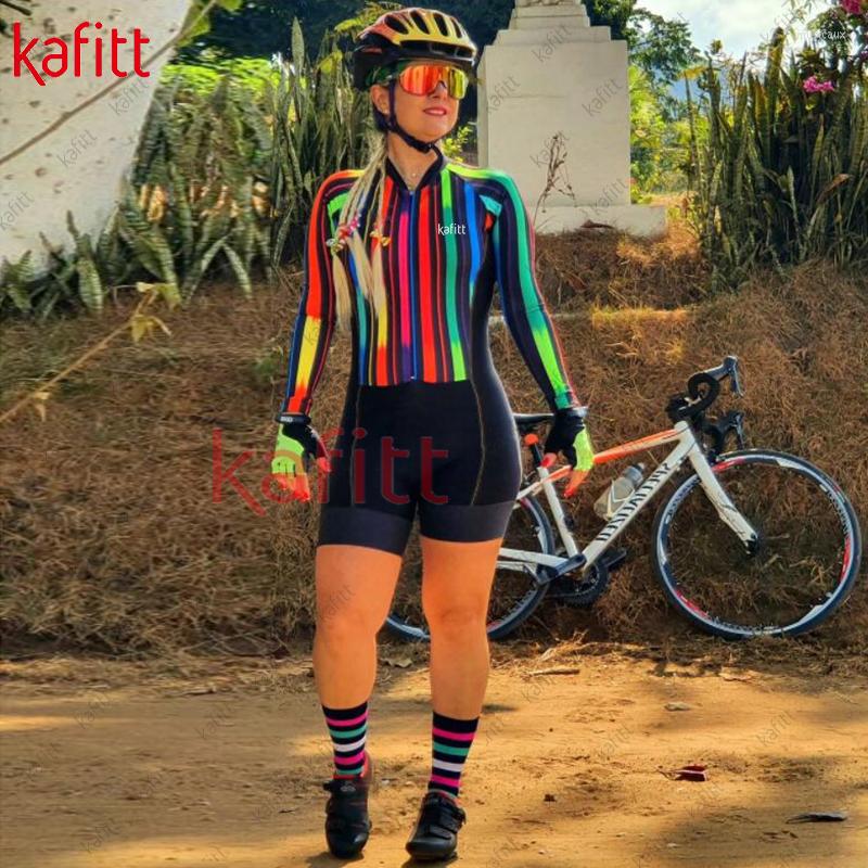 Racing Sets Kafiwinter Long Shirt Women's Sweatshirt Suit Temperament Striped Jumpsuit Tights Close-fitting Monkey Cycling Jersey, Kafitt20-867(2)
Racing Sets Kafiwinter Long Shirt Women's Sweatshirt Suit Temperament Striped Jumpsuit Tights Close-fitting Monkey Cycling Jersey, Kafitt20-867(2)