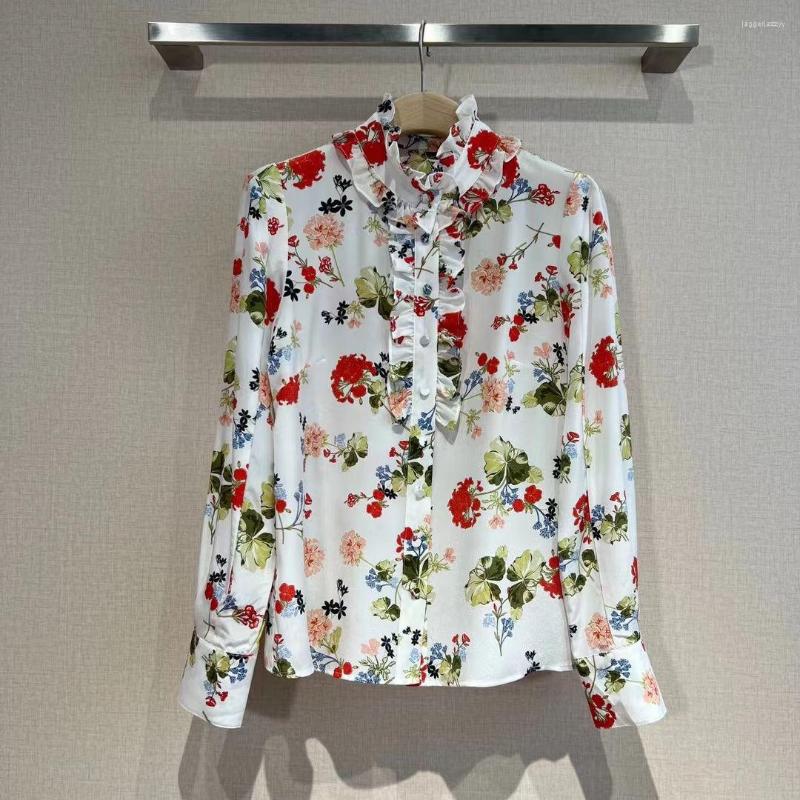 Women' T Shirts Silk Women White Print Set Ruffle Collar Long Sleeve Shirt Tops High Waist Fashion Midi Skirt
Women' T Shirts Silk Women White Print Set Ruffle Collar Long Sleeve Shirt Tops High Waist Fashion Midi Skirt