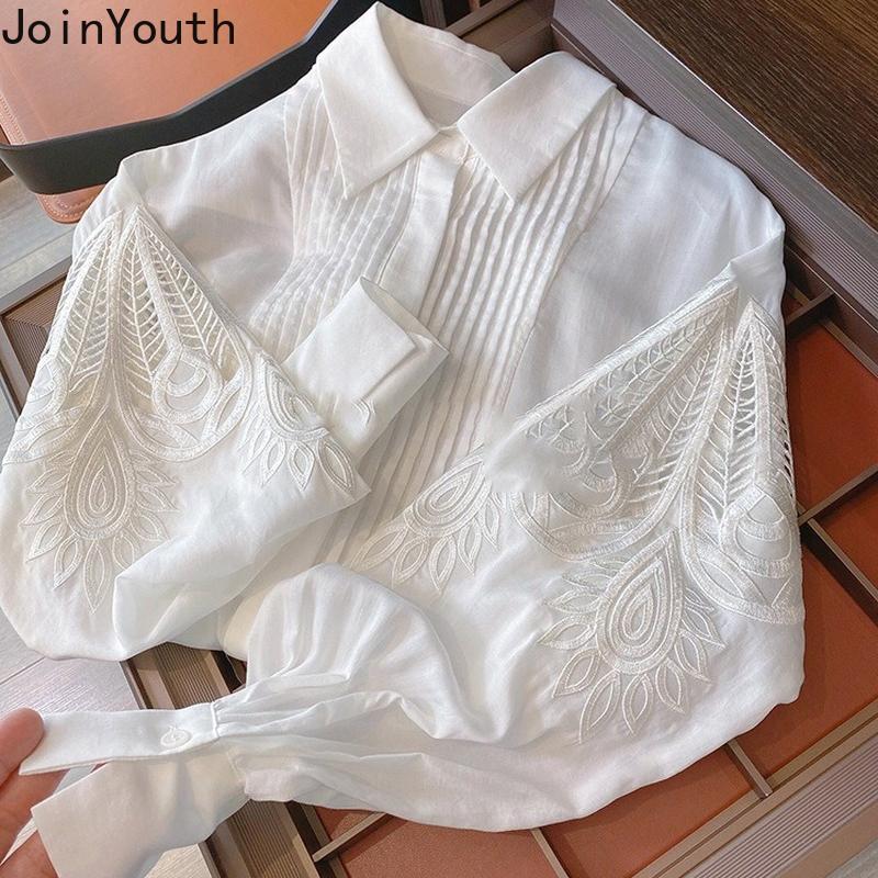 Shirts Fashion Blusas Mujer De Moda 2023 Chic Blouse Hollow Out Lantern Sleeve Vintage Shirts Loose Elegant Korean Blouses Tops Femme, Beige
Shirts Fashion Blusas Mujer De Moda 2023 Chic Blouse Hollow Out Lantern Sleeve Vintage Shirts Loose Elegant Korean Blouses Tops Femme, Beige
