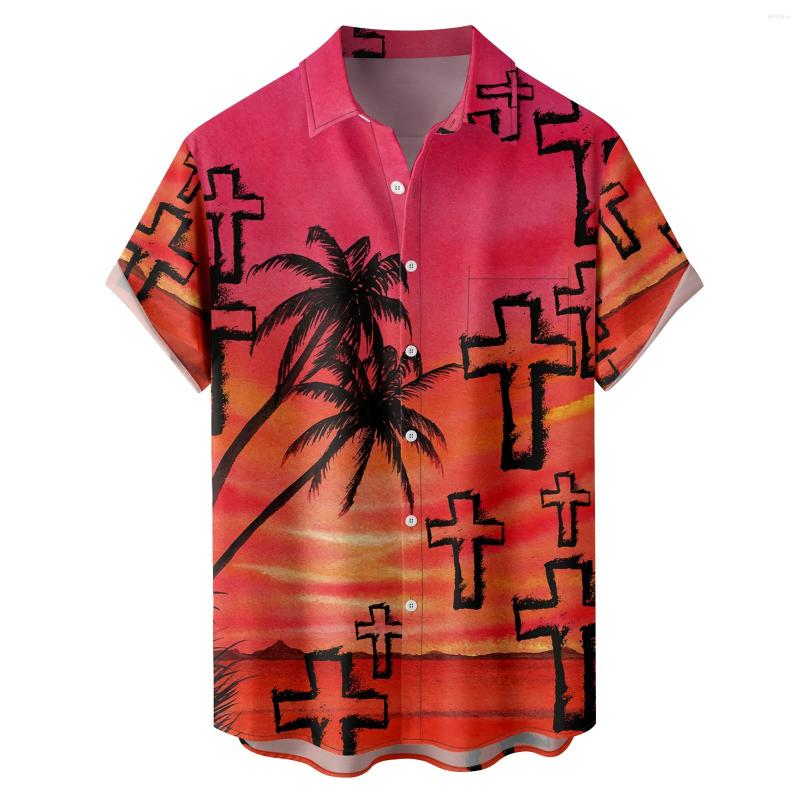 Men's Casual Shirts Flower Short Sleeved Shirt Men's Summer Beach Style Relaxed Lazy, Black
Men's Casual Shirts Flower Short Sleeved Shirt Men's Summer Beach Style Relaxed Lazy, Black