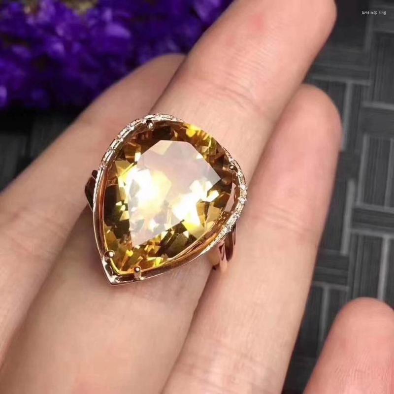 Cluster Rings Natural And Real Citrine Solid 925 Silver Gemstone Ring For Women's Wedding Party Elegant Jewelry
Cluster Rings Natural And Real Citrine Solid 925 Silver Gemstone Ring For Women's Wedding Party Elegant Jewelry