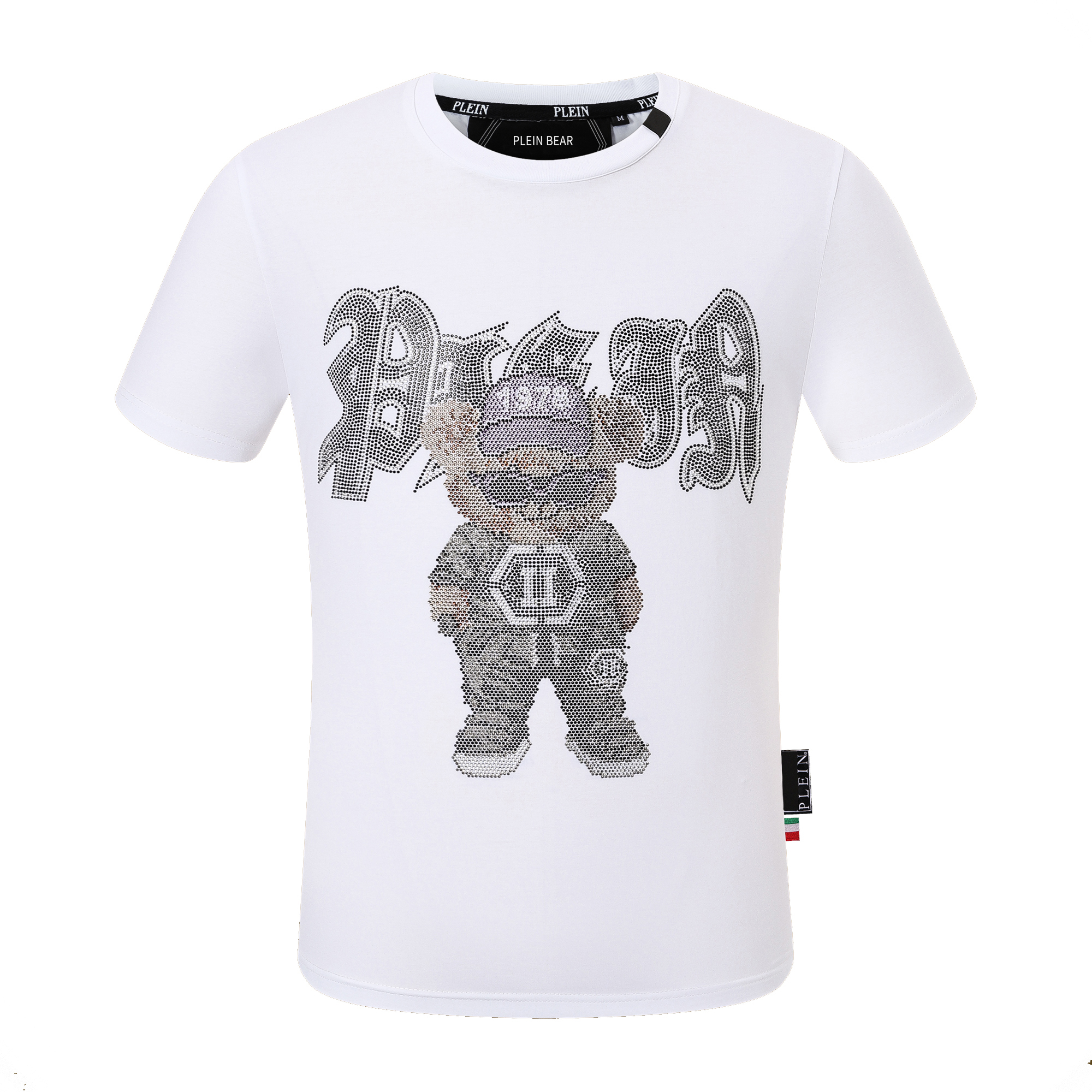 PLEIN BEAR T SHIRT Mens Designer Tshirts Brand Clothing Rhinestone PP Skulls Men T-SHIRT ROUND NECK SS SKULL Hip Hop Tshirt Top Tees 161285, Black
PLEIN BEAR T SHIRT Mens Designer Tshirts Brand Clothing Rhinestone PP Skulls Men T-SHIRT ROUND NECK SS SKULL Hip Hop Tshirt Top Tees 161285, Black