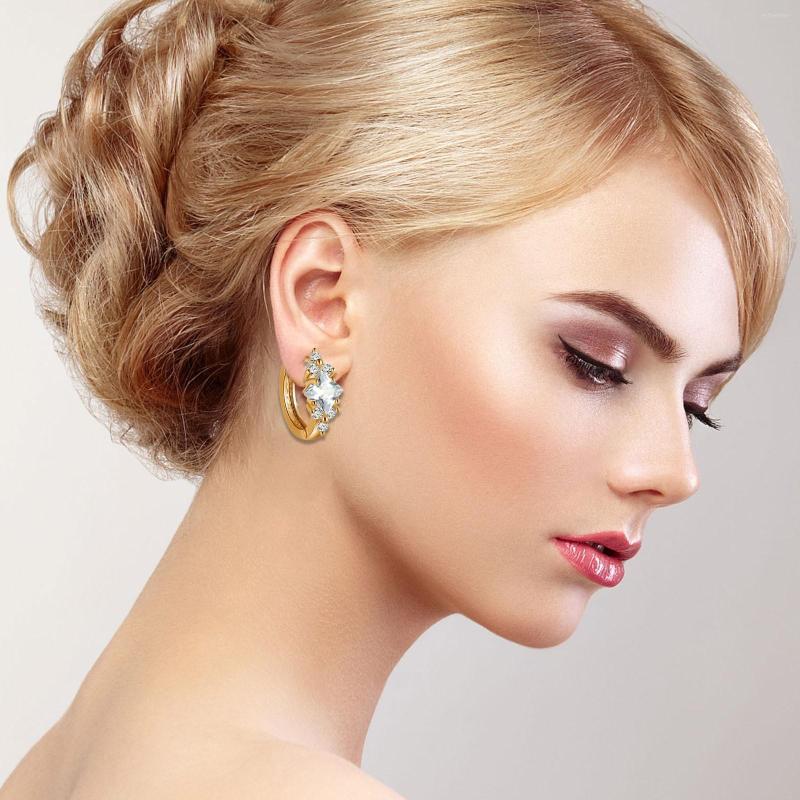 Hoop Earrings European And American Border Jewelry Fashion Crystal Inlaid Zircon Personality Earring Hoops Set Giant
Hoop Earrings European And American Border Jewelry Fashion Crystal Inlaid Zircon Personality Earring Hoops Set Giant