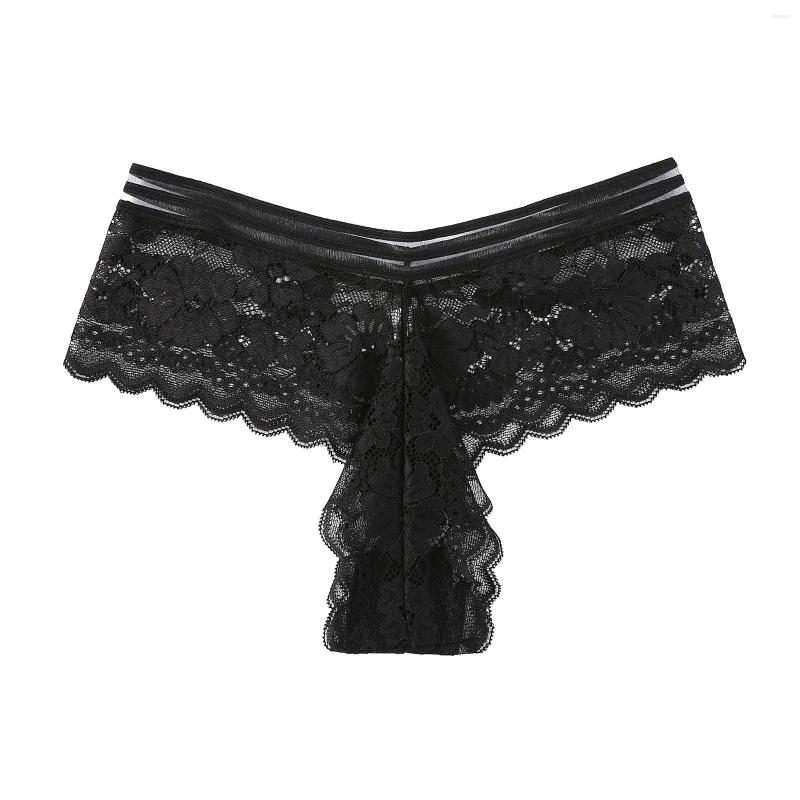 Women' Panties Women Thong A Set Colors Optiont Lingerie Hollow Flowers Sides Lace French Cut Underwear For, Black
Women' Panties Women Thong A Set Colors Optiont Lingerie Hollow Flowers Sides Lace French Cut Underwear For, Black