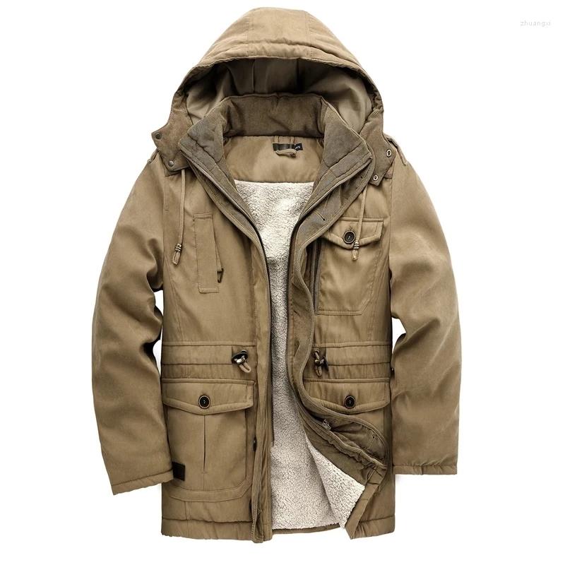 Men's Jackets High Quality Men Winter Cargo Jacket Fleece Large Size Coats Hooded 4XL Out Door Soft Men's Windproof Waterproof Thick 44, Picture color
Men's Jackets High Quality Men Winter Cargo Jacket Fleece Large Size Coats Hooded 4XL Out Door Soft Men's Windproof Waterproof Thick 44, Picture color