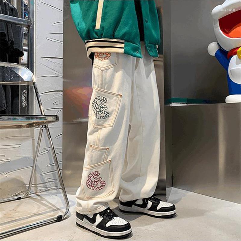 Men' Jeans Autumn Winter Retro High Street Y2k Baggy Men' Trendy Brand Fashion All-match Loose Straight Wide-Leg Pants Man, Beige
Men' Jeans Autumn Winter Retro High Street Y2k Baggy Men' Trendy Brand Fashion All-match Loose Straight Wide-Leg Pants Man, Beige