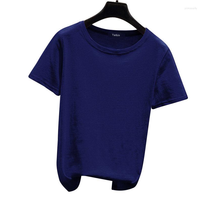 Women's T Shirts Summer Simple High-quality Classic Leisure Short-sleeved Breathable T-shirt, Black
Women's T Shirts Summer Simple High-quality Classic Leisure Short-sleeved Breathable T-shirt, Black