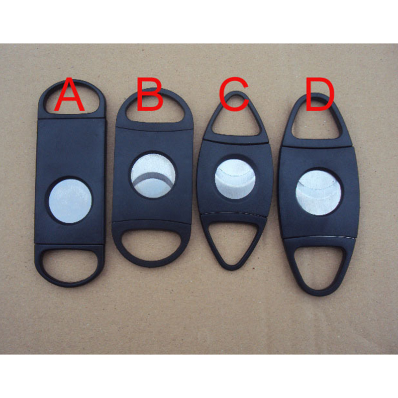 Stainless Steel Cigar Knife Simple Manual Cigar Cutter House Smoking Accessories 4 Styles
