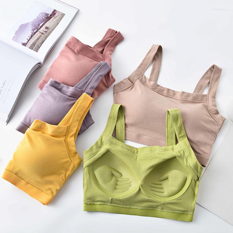 Bras French Candy Color For Women Sexy Push Up Sports Bra Shockproof Top Female Underwear Beauty Back Bralette Cotton Padded, Pink
Bras French Candy Color For Women Sexy Push Up Sports Bra Shockproof Top Female Underwear Beauty Back Bralette Cotton Padded, Pink