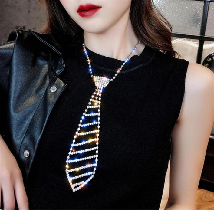 Sexy Diamond Tie Choker Long Necklace Neck Strap Neck Short Clavicle Chain Choker Women Gift For Party Anniversary7710687
Sexy Diamond Tie Choker Long Necklace Neck Strap Neck Short Clavicle Chain Choker Women Gift For Party Anniversary7710687